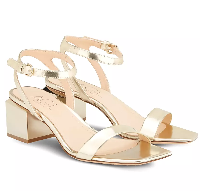 AGL ANGIE BLOCK HEEL SANDAL