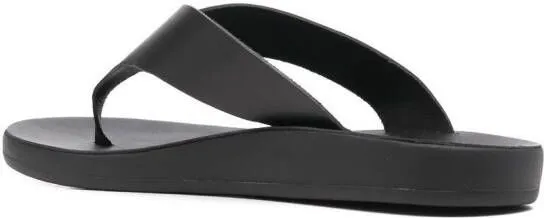 Ancient Greek Sandals Charys Comfort leather flip-flops Black