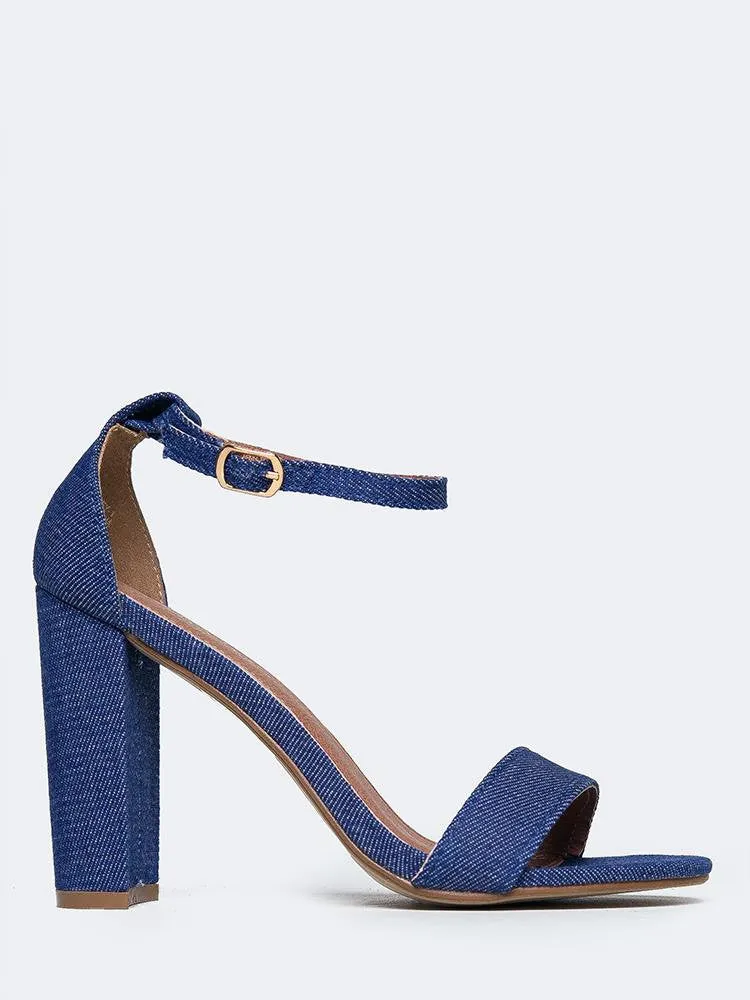 Ankle Strap High Heel Sandals