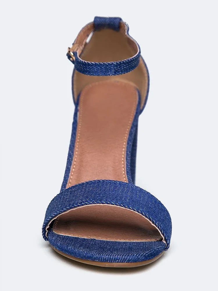 Ankle Strap High Heel Sandals