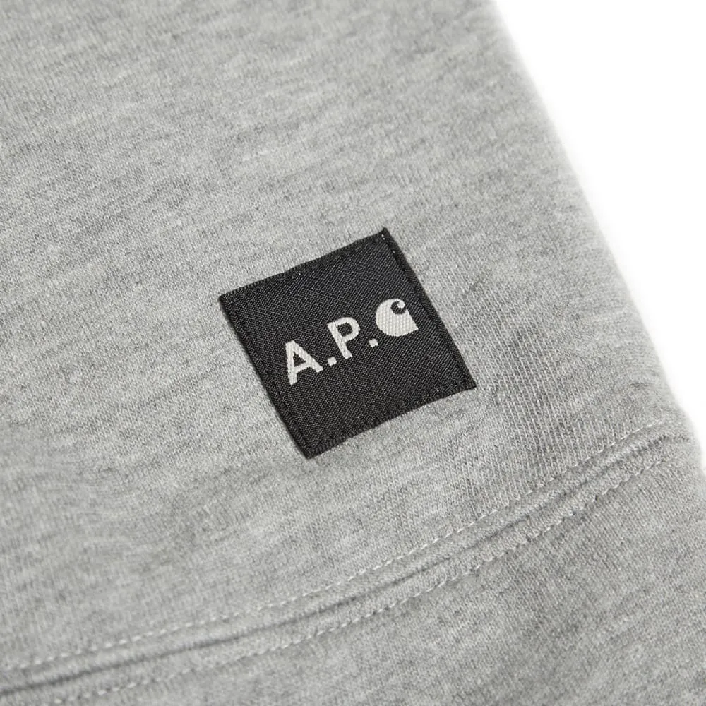 A.P.C. x Carhartt Wool SweatshirtGrey