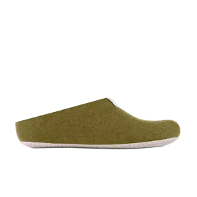 Baabuk Mel Wool Slippers Khaki