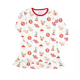 Baby Noomie - Christmas Ornaments Dress