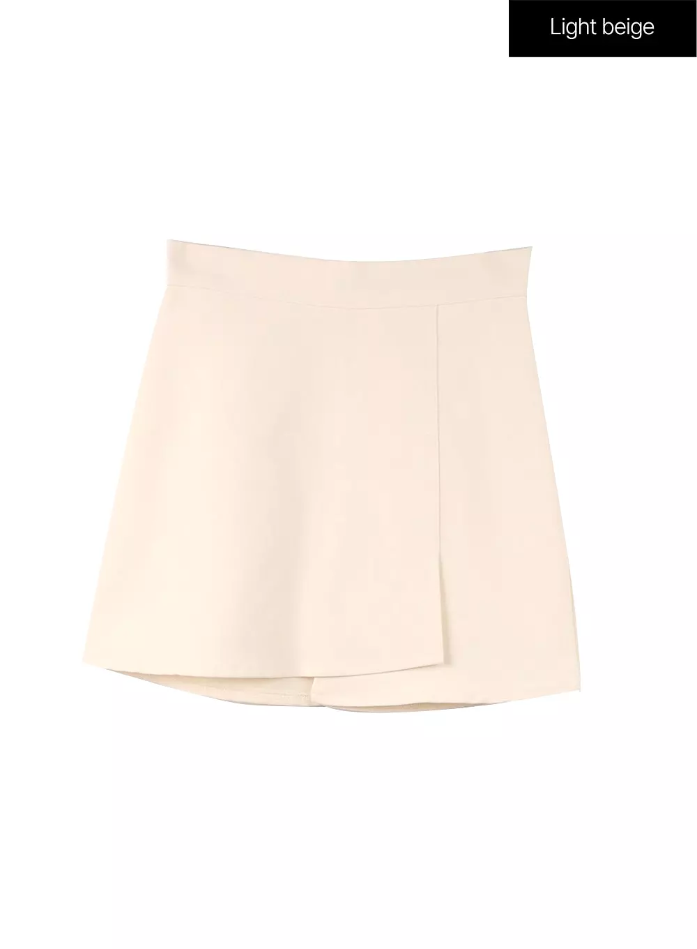 Basic Wraparound Mini Skirt CF415