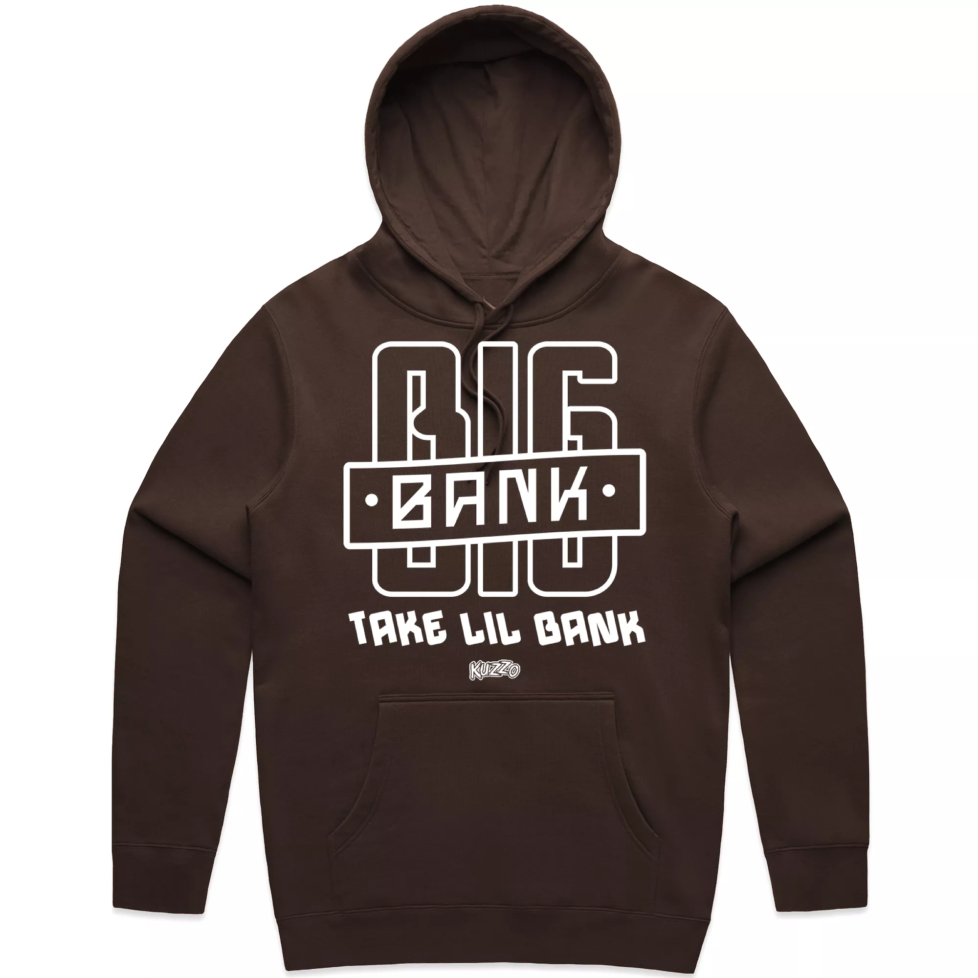 BIG BANK - Brown Sneaker Hoodie