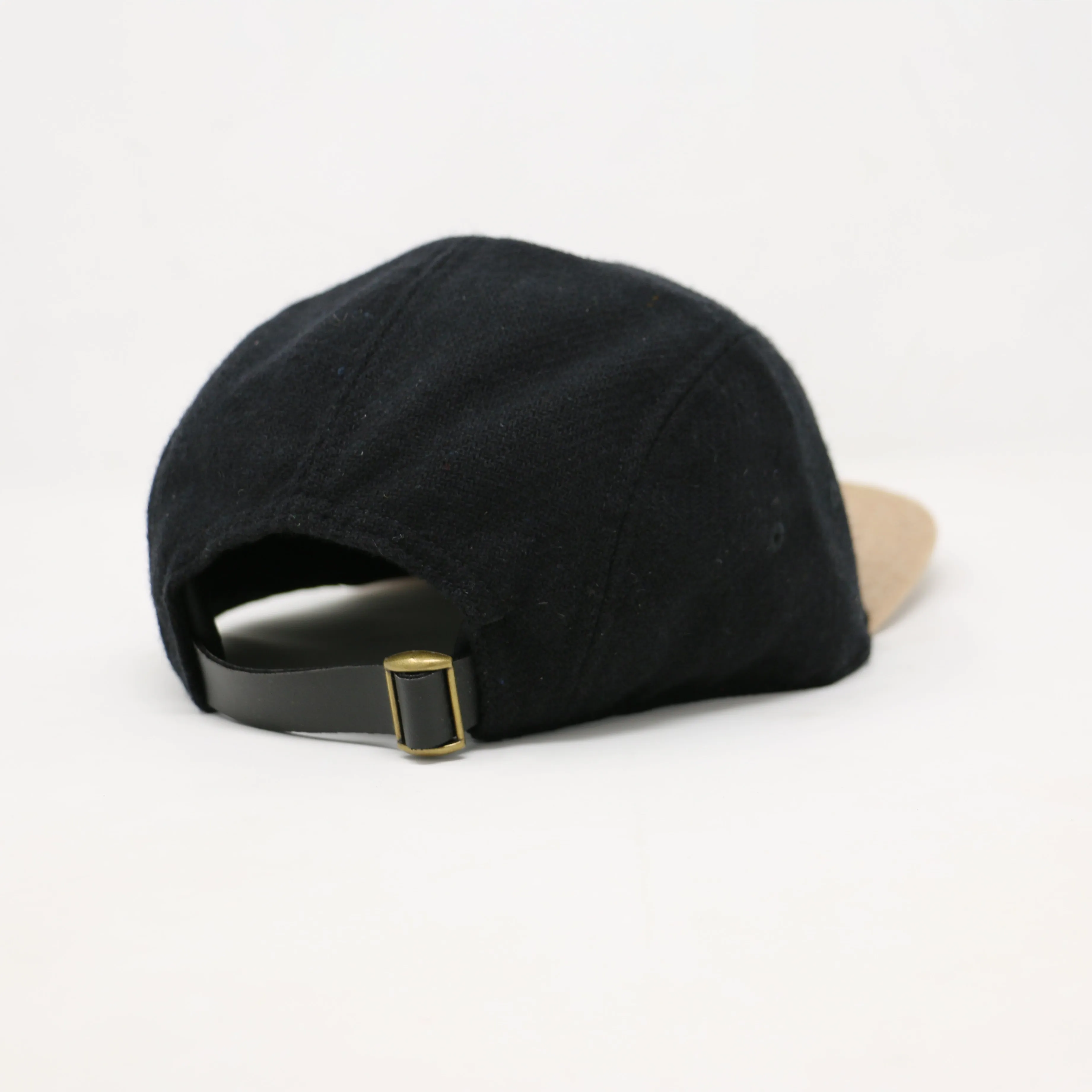 Black & Beige 5-Panel Wool