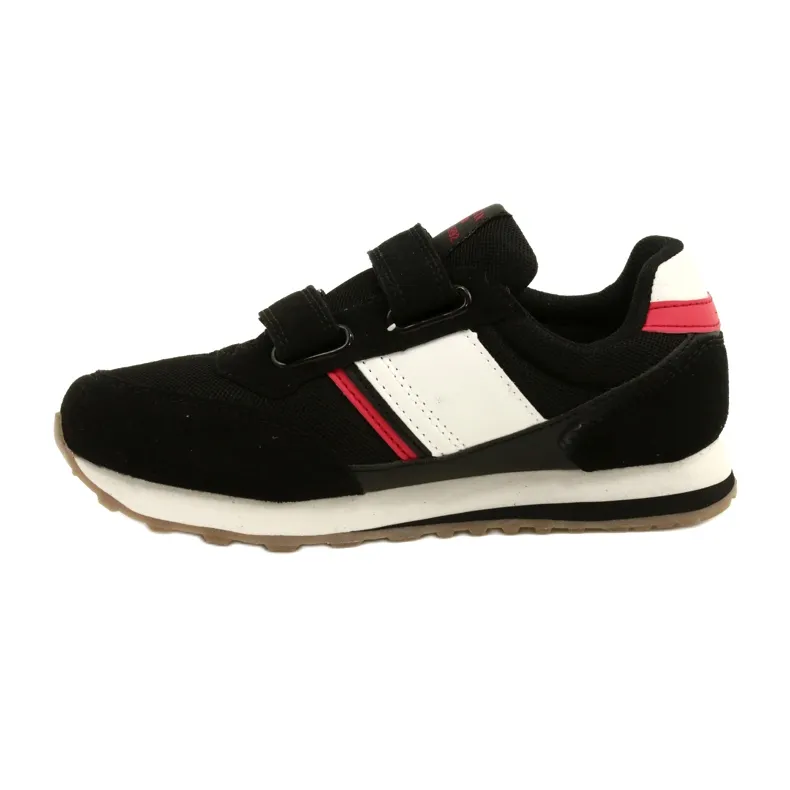 Black American Club ES90 / 22 boys' sports shoes white red