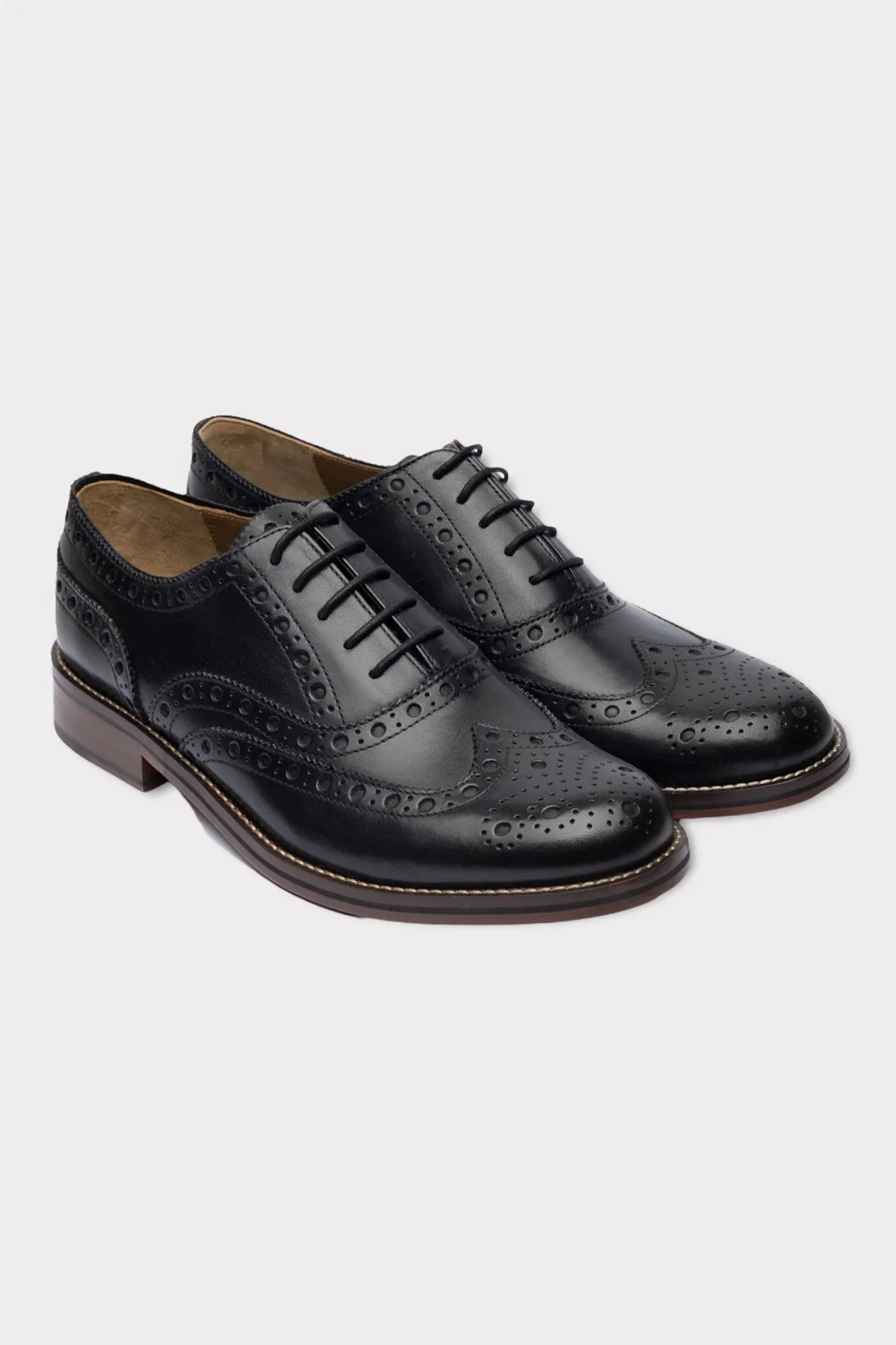 Black Oxford Brogues