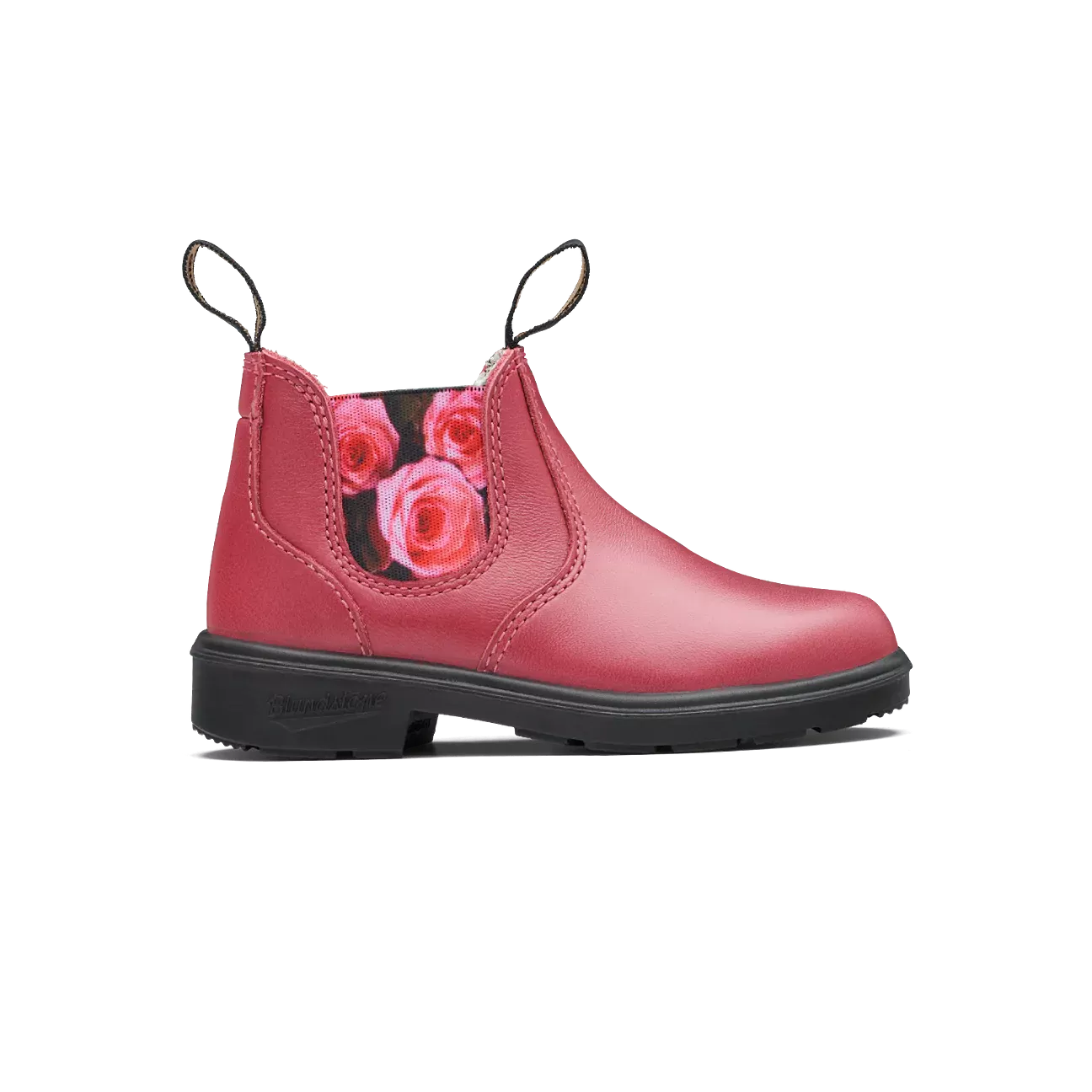 Blundstone Mauve With Pink Rose Elastic Kids' Boot