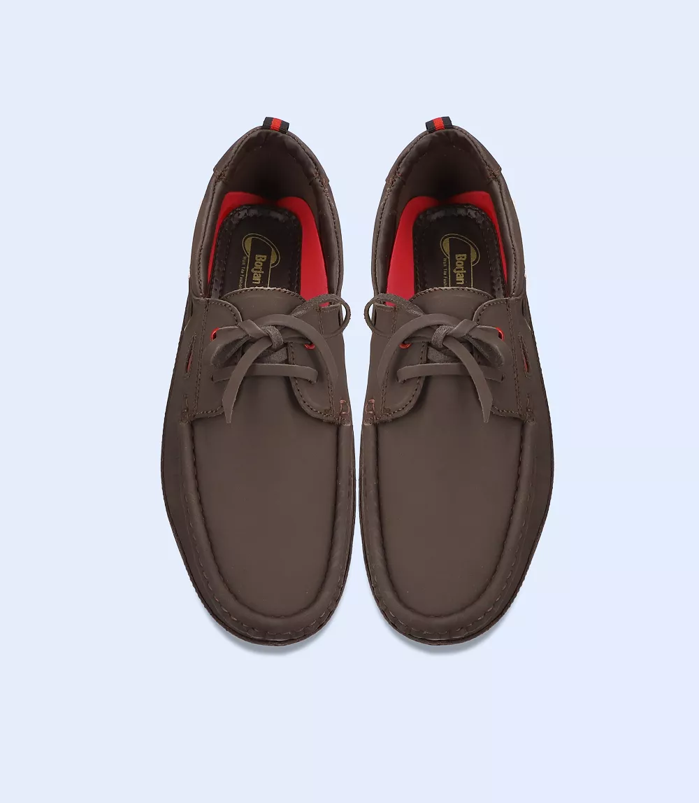 BM5224-ESPRESSO-Men Driving Moccasins