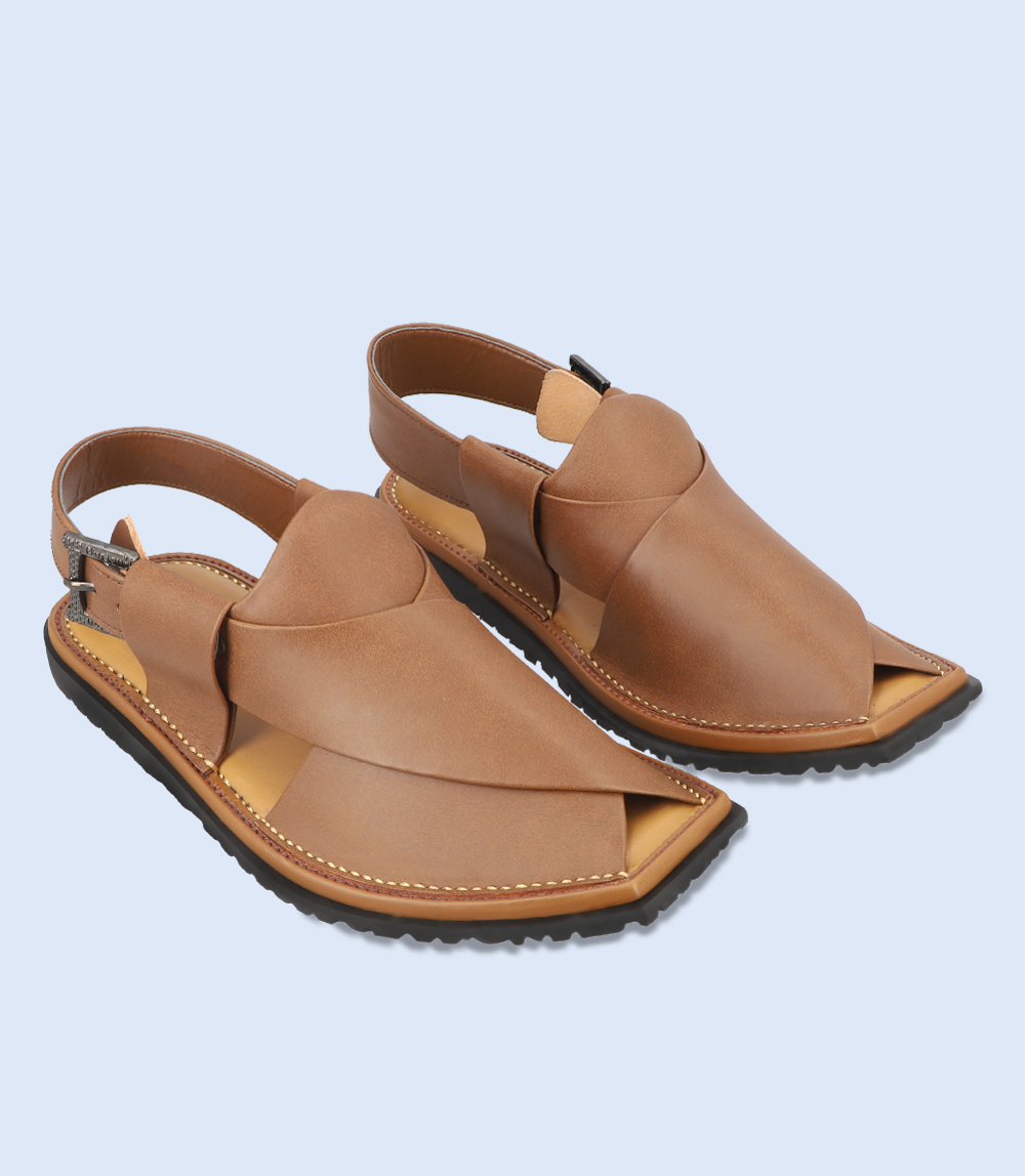 BM5479-BROWN-Men Peshawari's