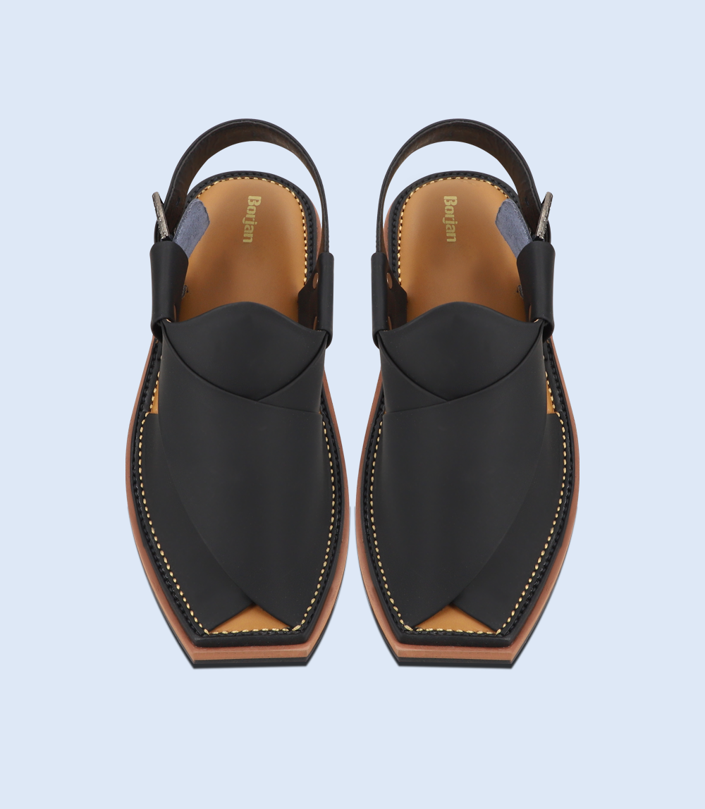 BM5480-BLACK-Men Peshawari's