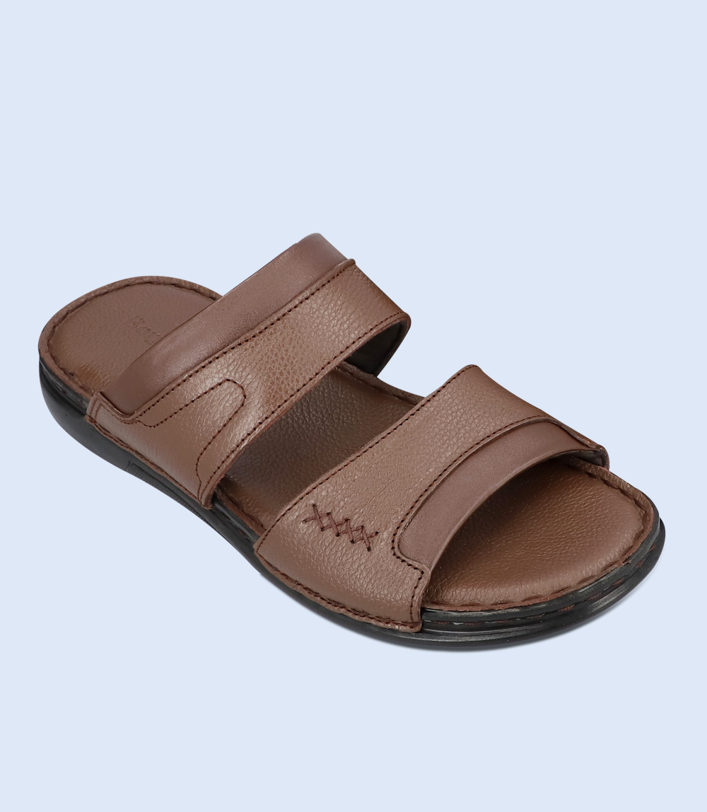 BM5601-BROWN-Men Slipper