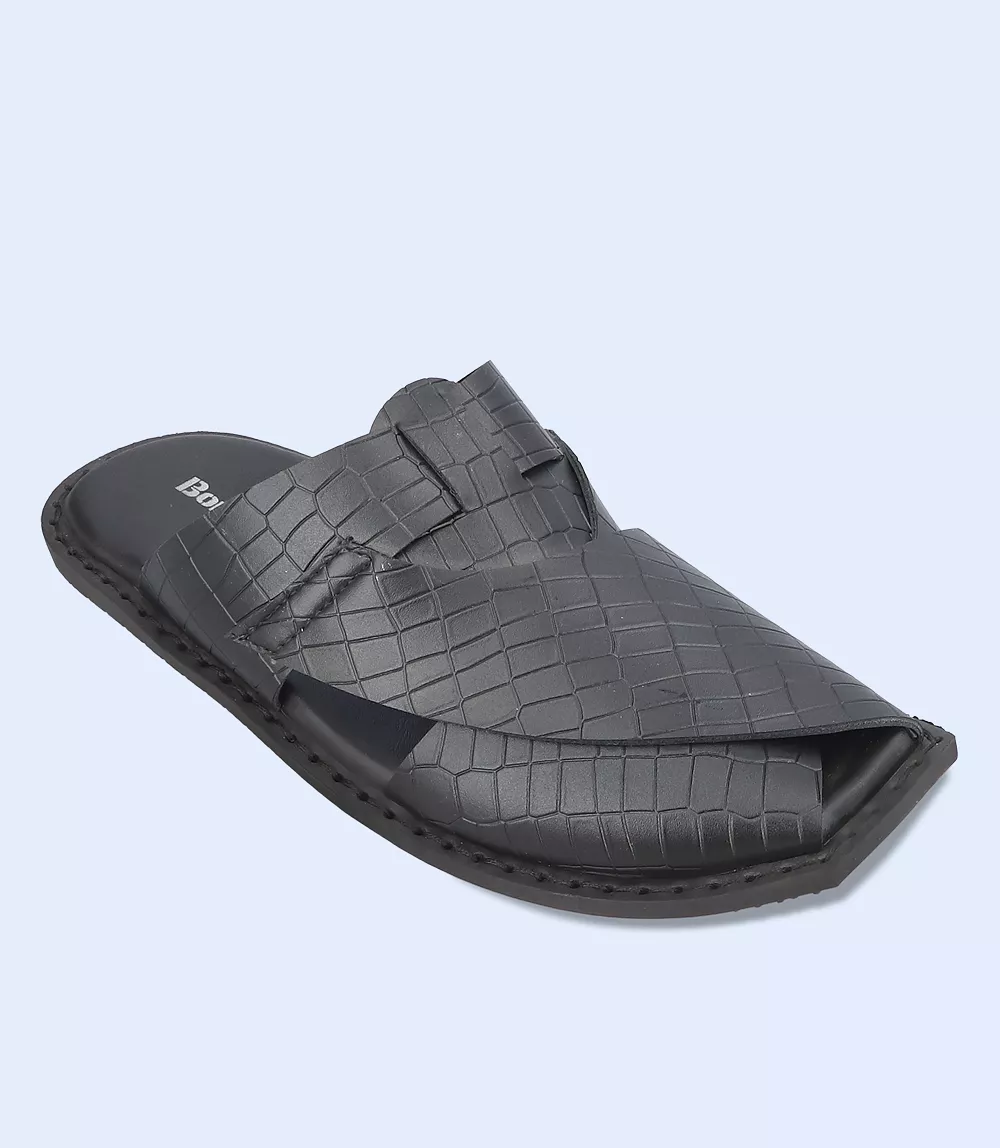 BM5618-BLACK-Men Peshawari's