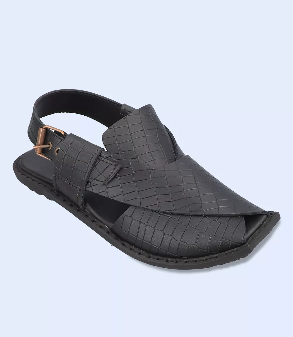 BM5622-BLACK-Men Peshawari