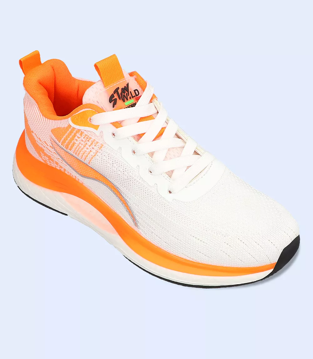 BM6211-ORANGE-Men Sports shoes