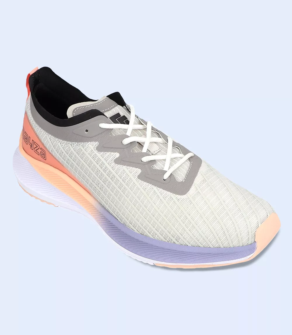 BW6944-GREY/ORNGE-Women Sports Shoes