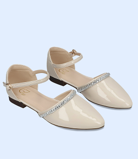 BW8147-FAWN-Women Casual Pumps