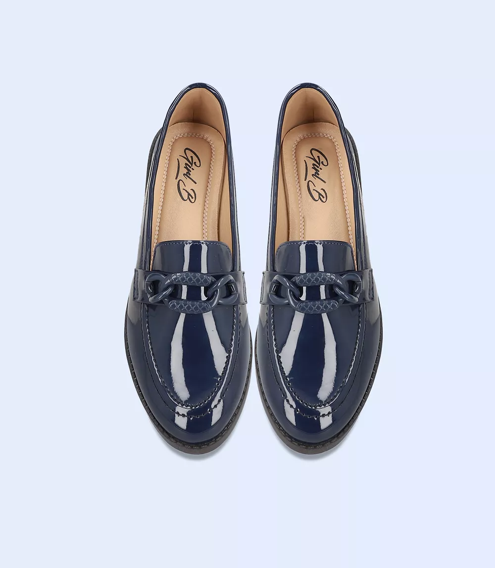 BW8608-NAVY-Women Casual Shoes