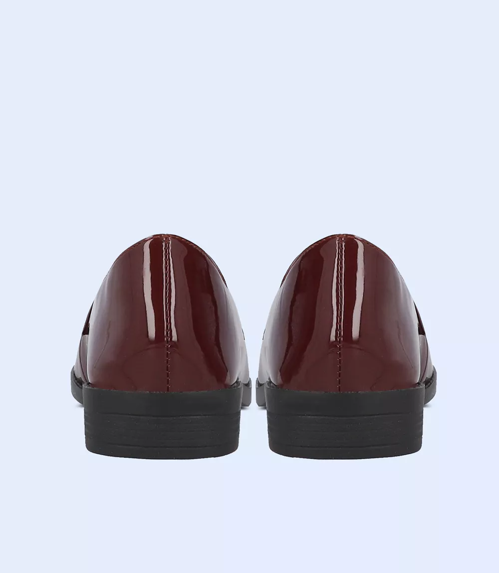 BW8609-MAROON-Women Casual Shoes