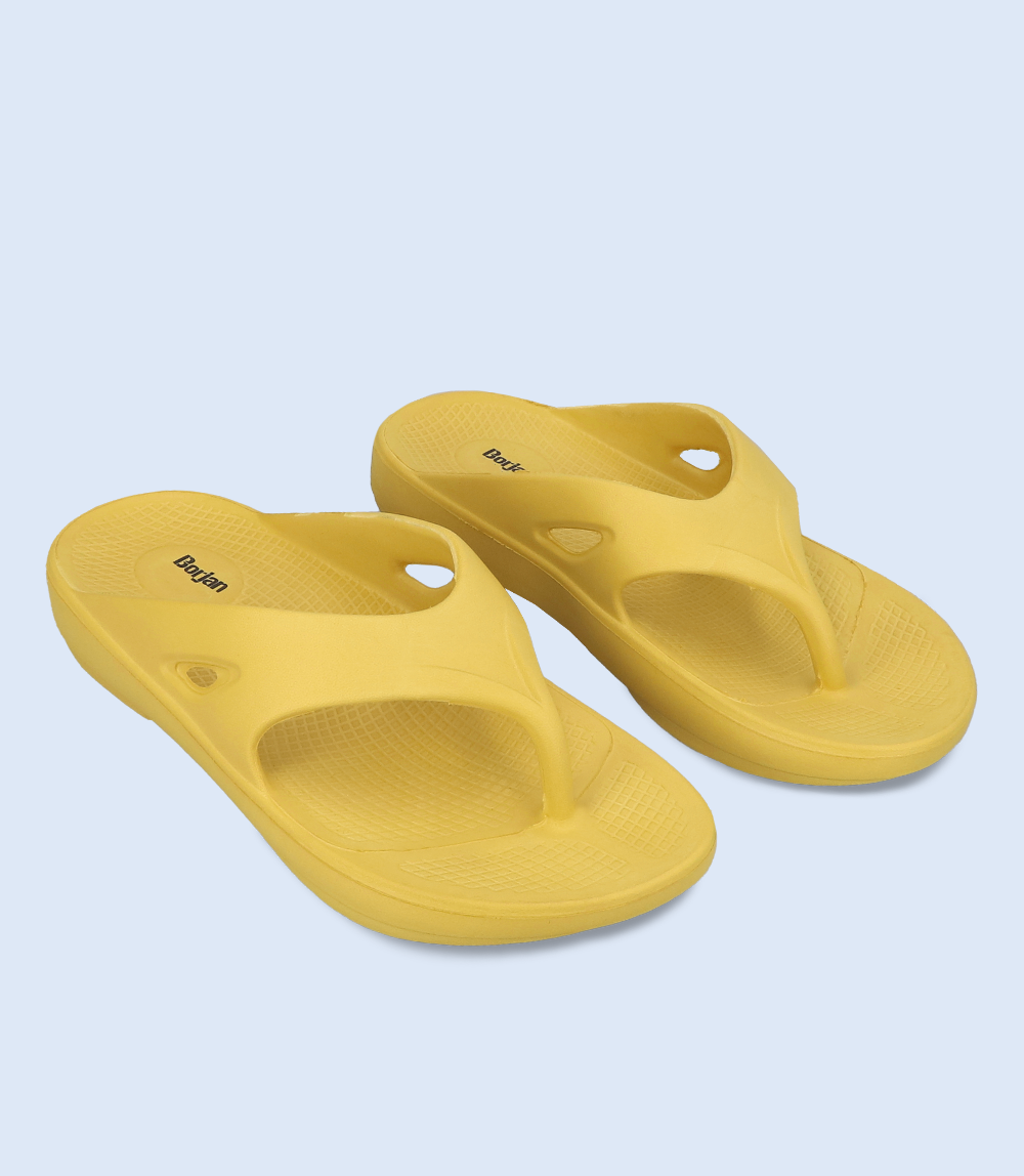 BW9275-YELLOW-Women Flipflop