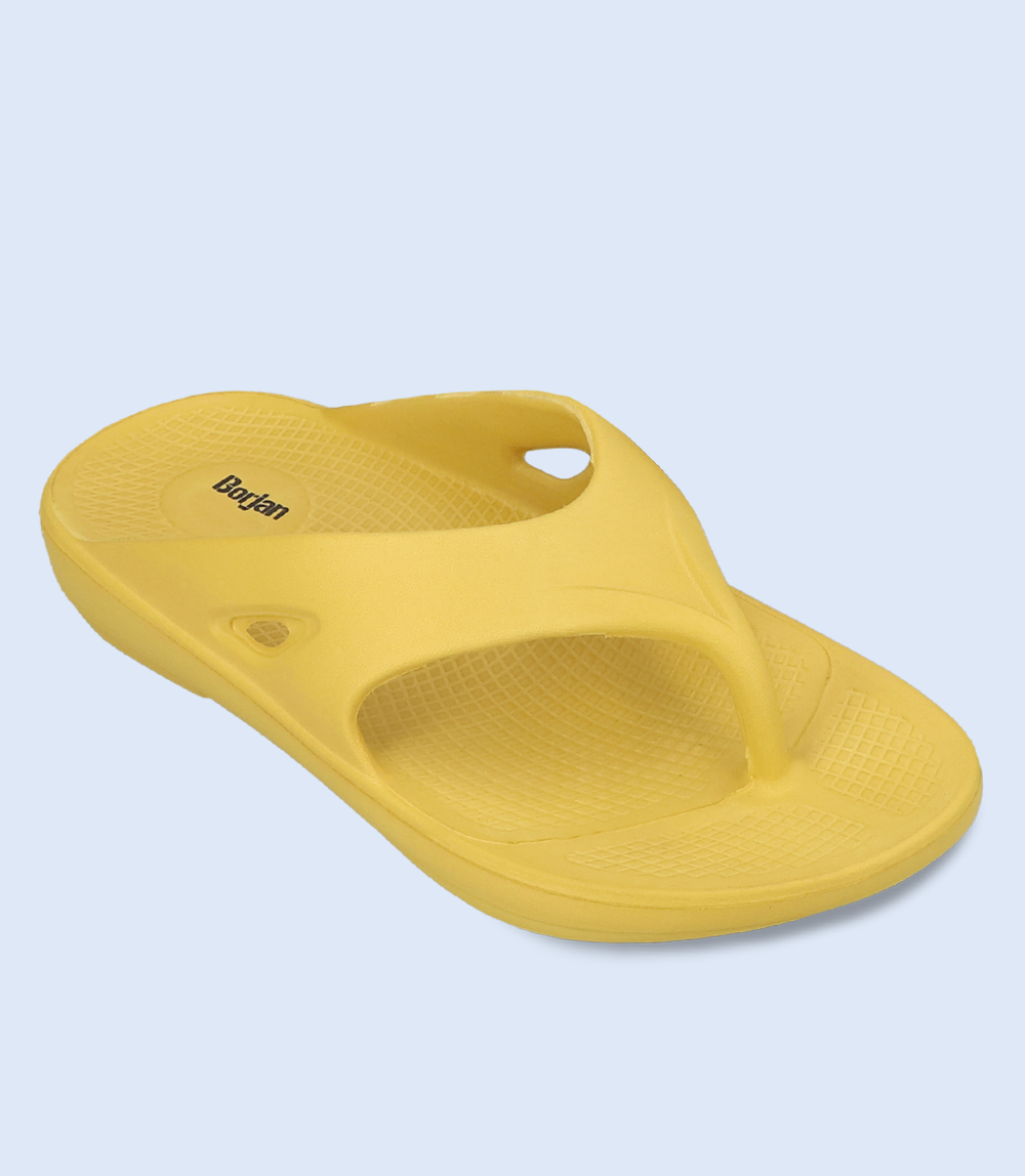 BW9275-YELLOW-Women Flipflop