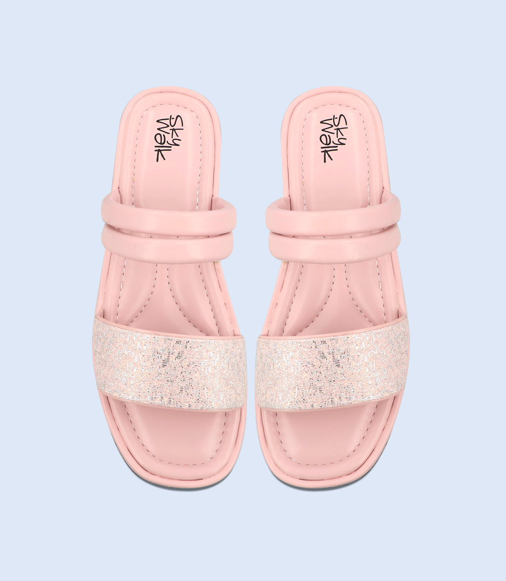 BW9637-PINK-Women Slipper