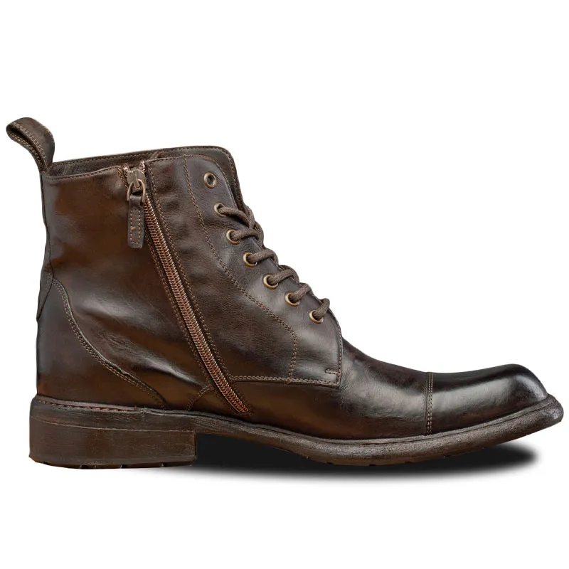 Calzoleria Toscana Q549 Combat Boots Brown