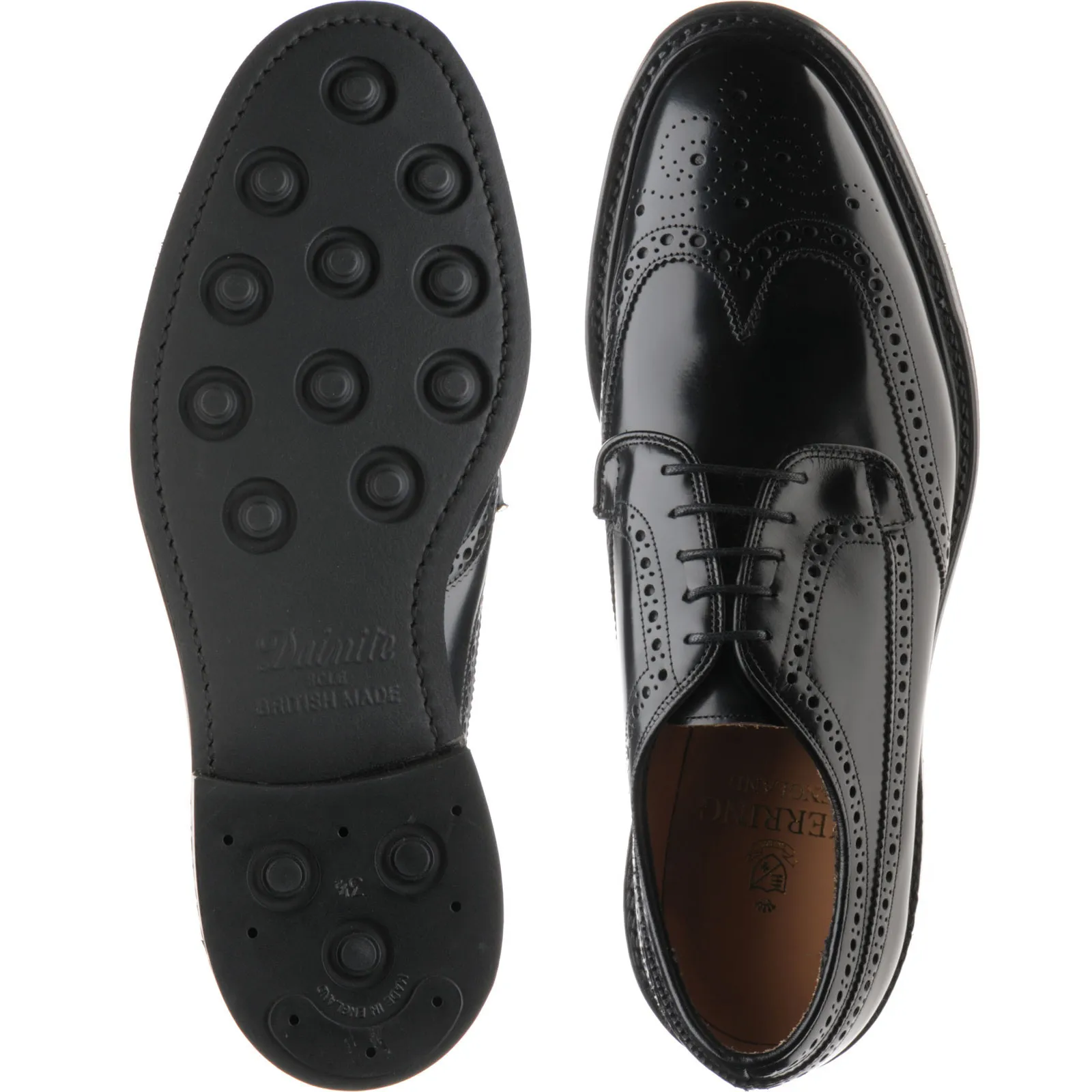 Canning II  rubber-soled brogues