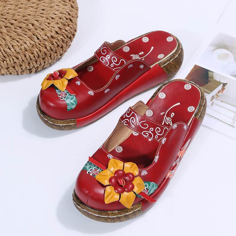 Casual Print Platform Sandals