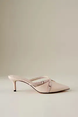 Charles & Keith Pointed Heeled Mules