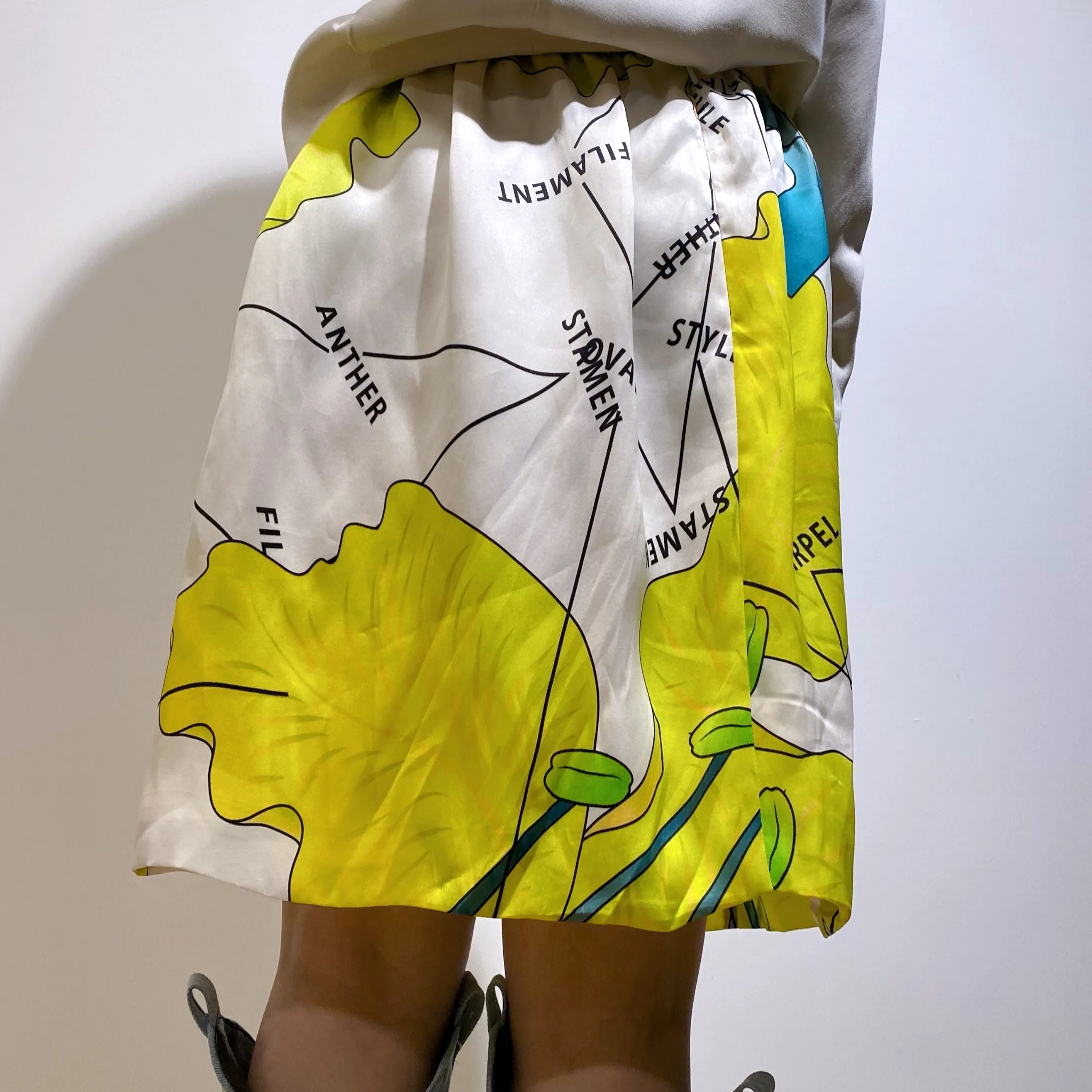 Christopher Kane map skirt