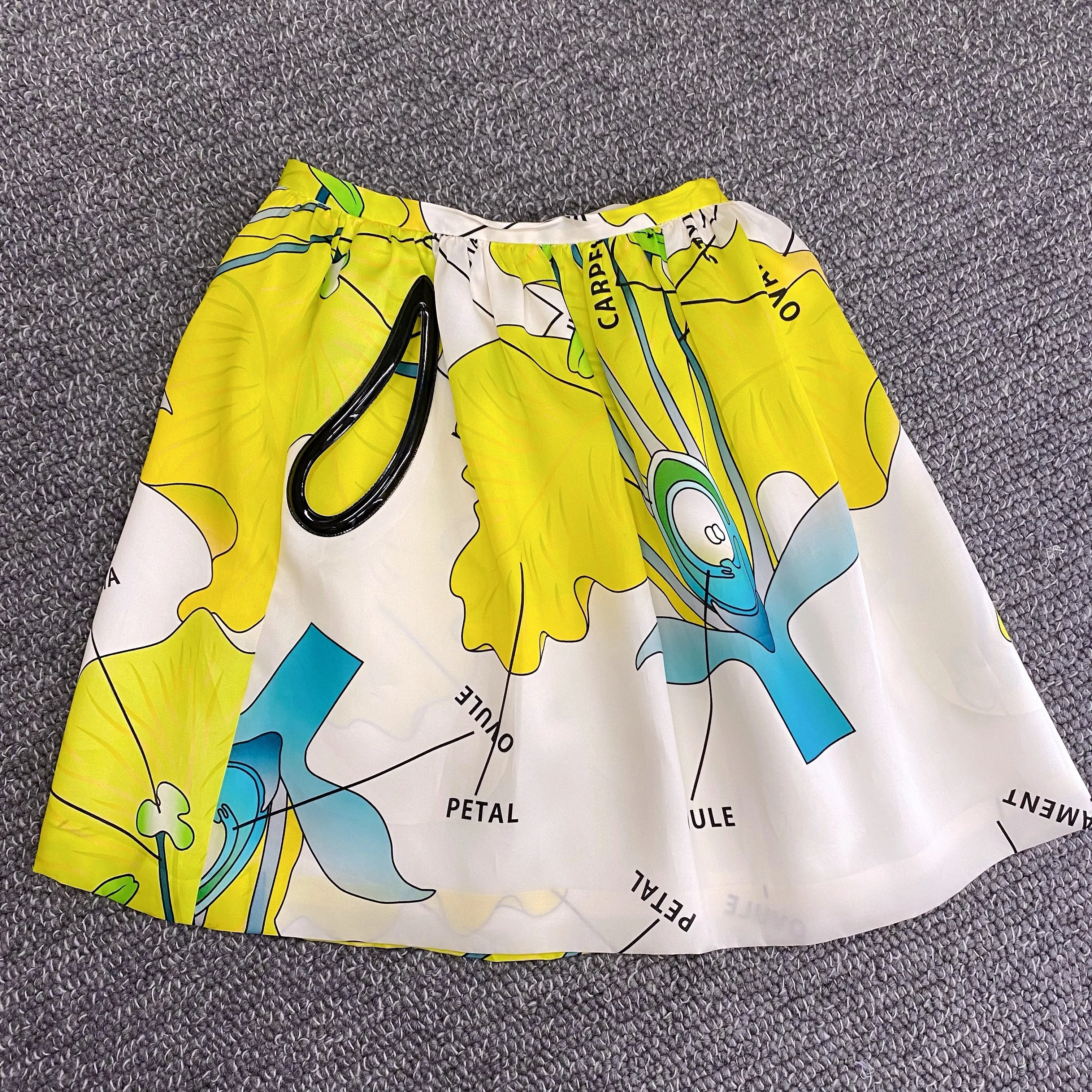 Christopher Kane map skirt