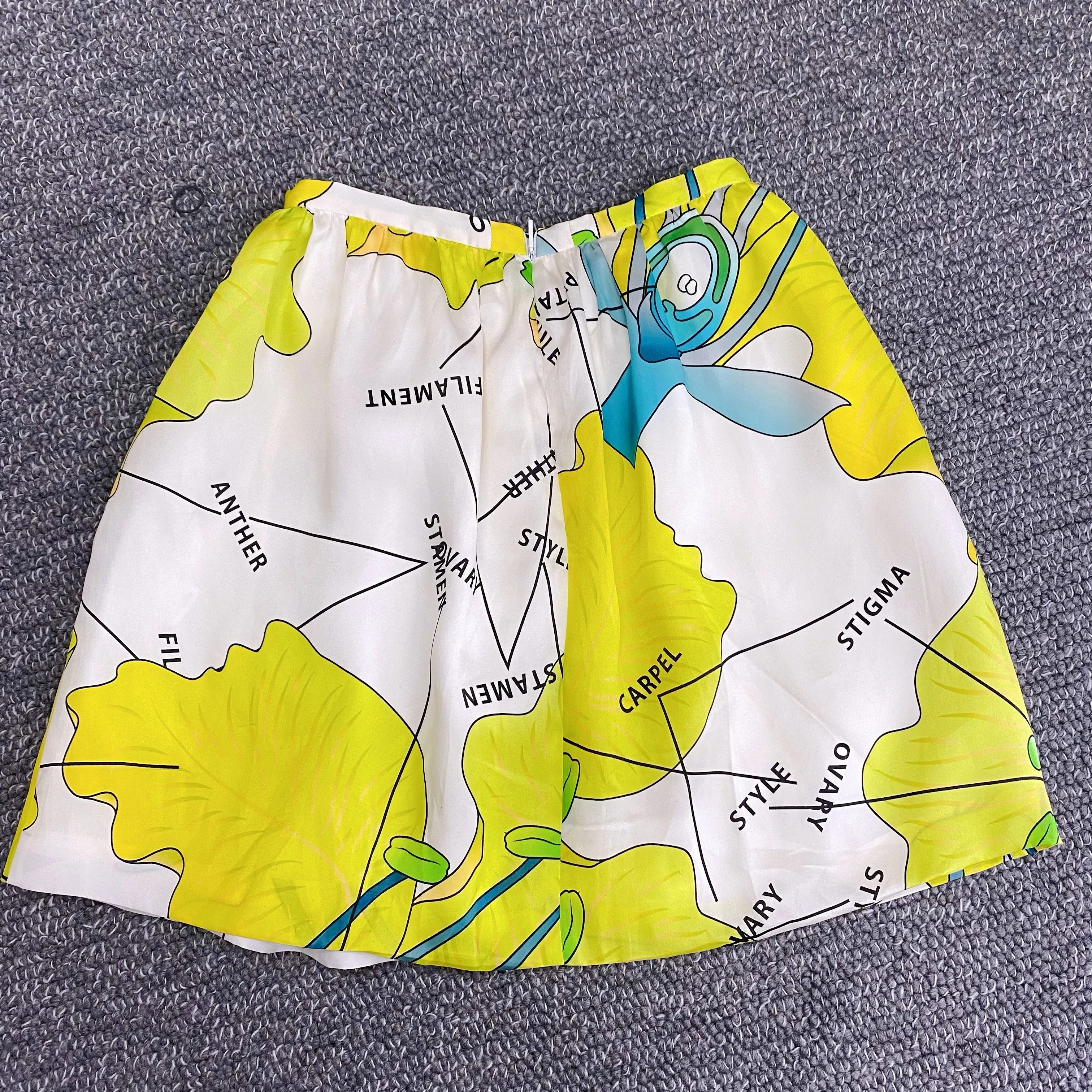 Christopher Kane map skirt