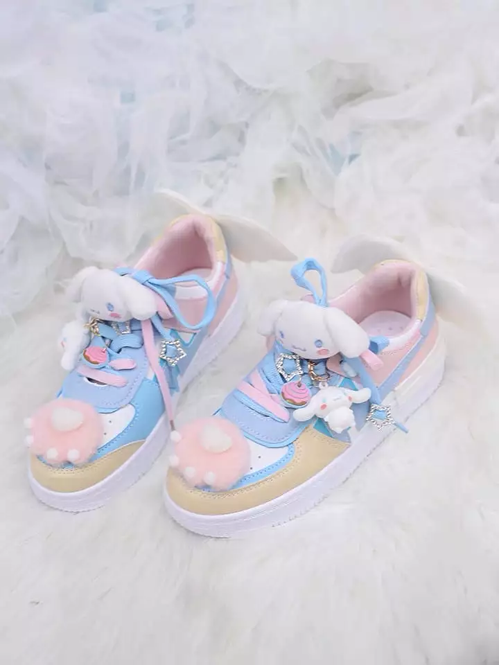 Cinnamoroll style wings sneaker made to order