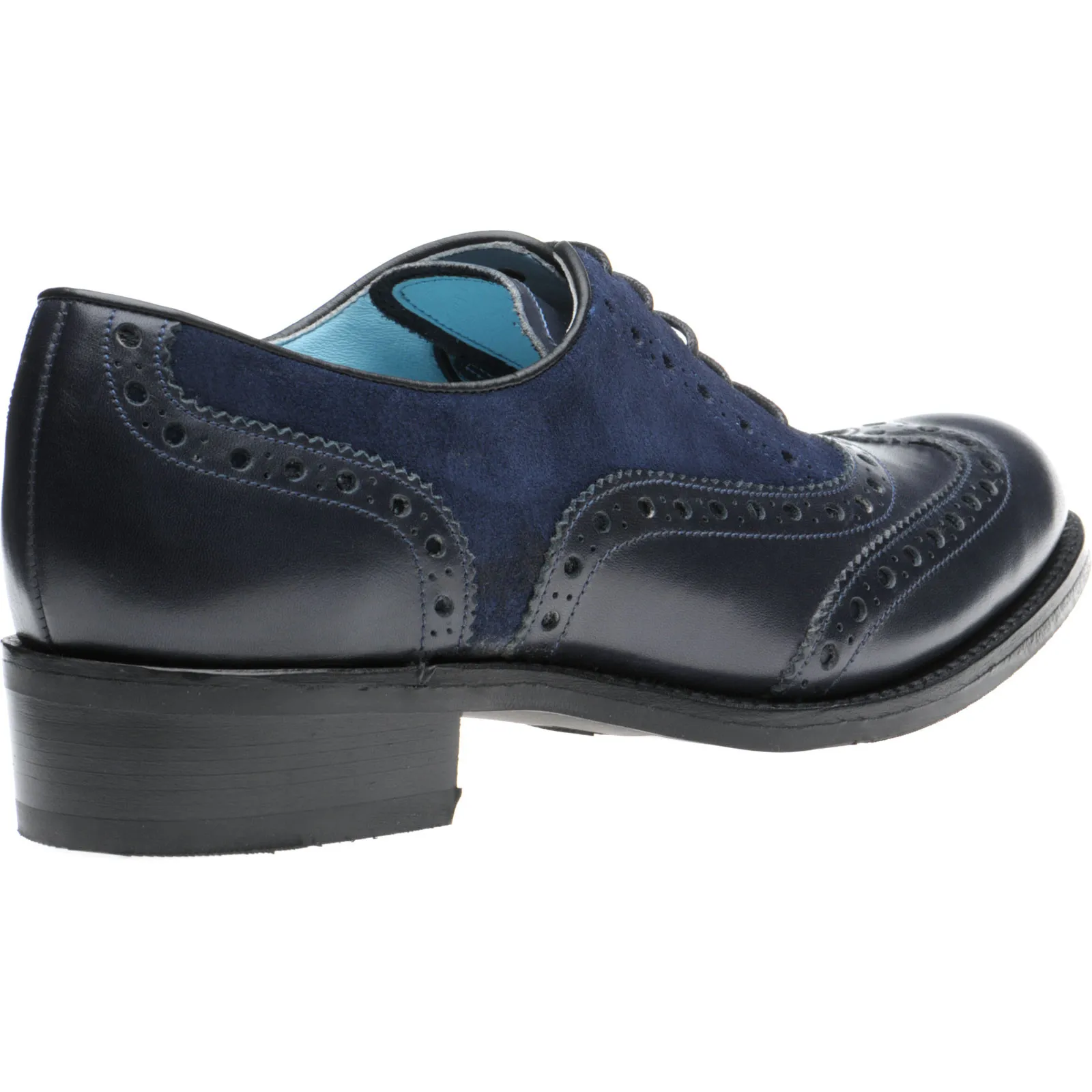 Claire ladies two-tone brogues