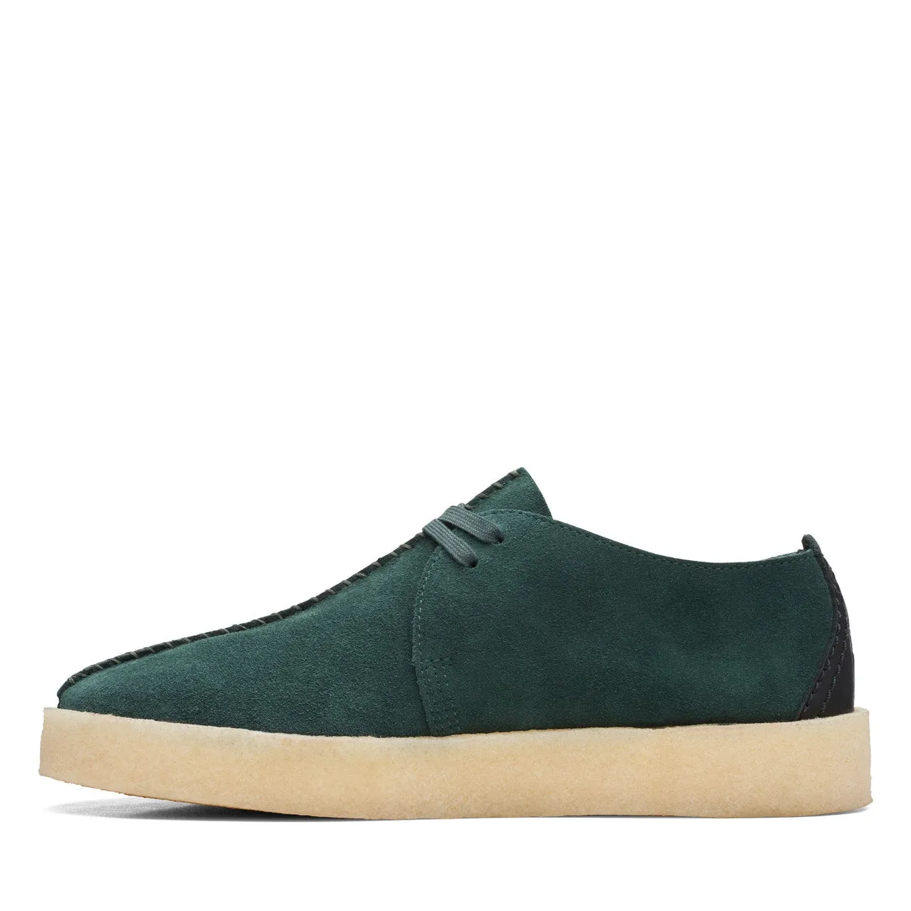 Clarks Originals Desert Trek Cup Men's Green Suede Oxfords 26168522