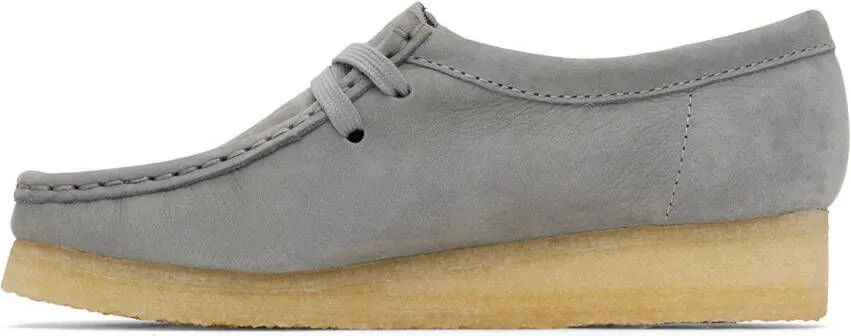 Clarks Originals Gray Wallabee Oxfords