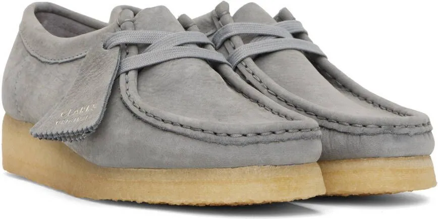 Clarks Originals Gray Wallabee Oxfords