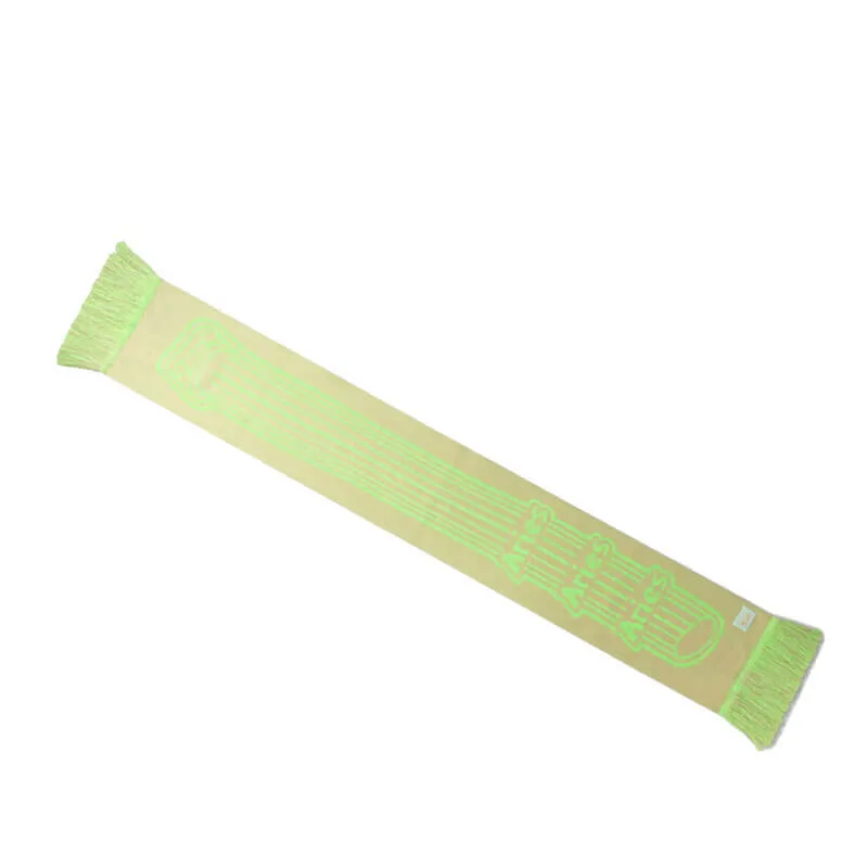 Column Scarf - Fluoro Green