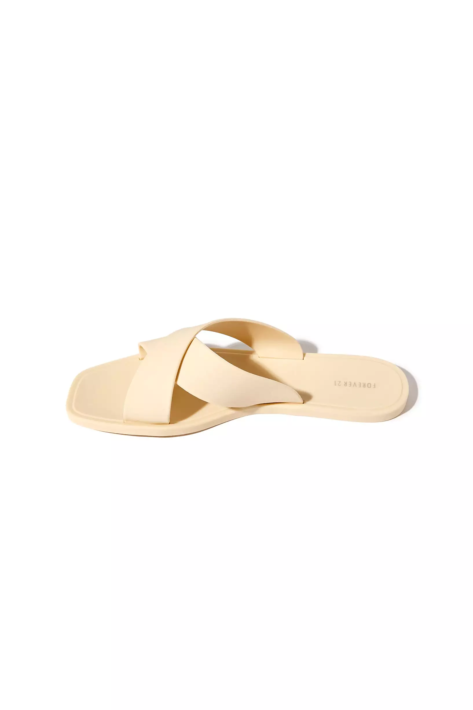 Crisscross Square-Toe Sandals