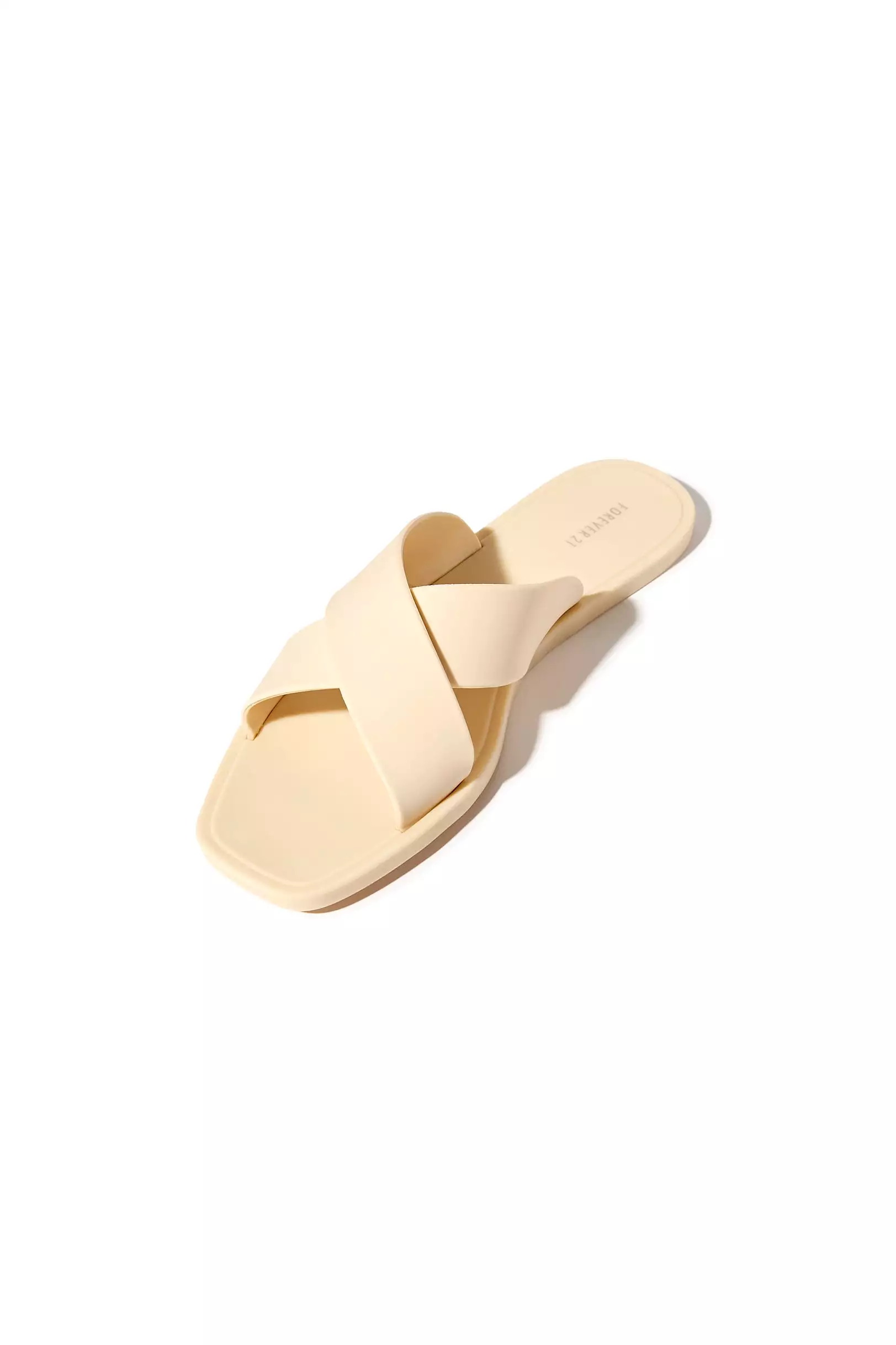 Crisscross Square-Toe Sandals