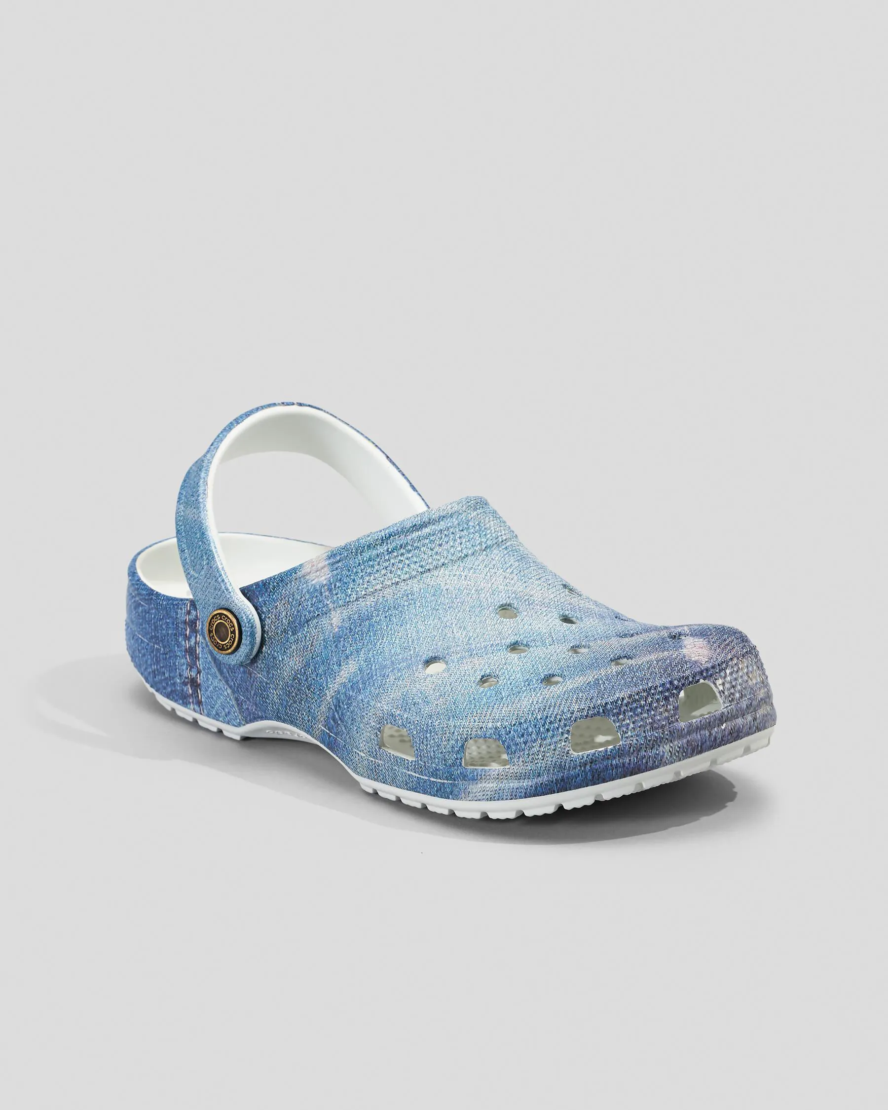 Crocs Classic Denim Clogs