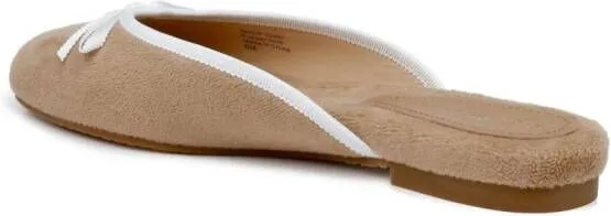 Dee Ocleppo Athens terry-cloth mules Neutrals