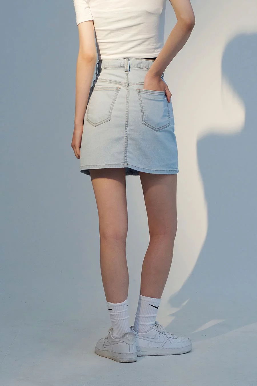 Denim Mini Skirt CCM13