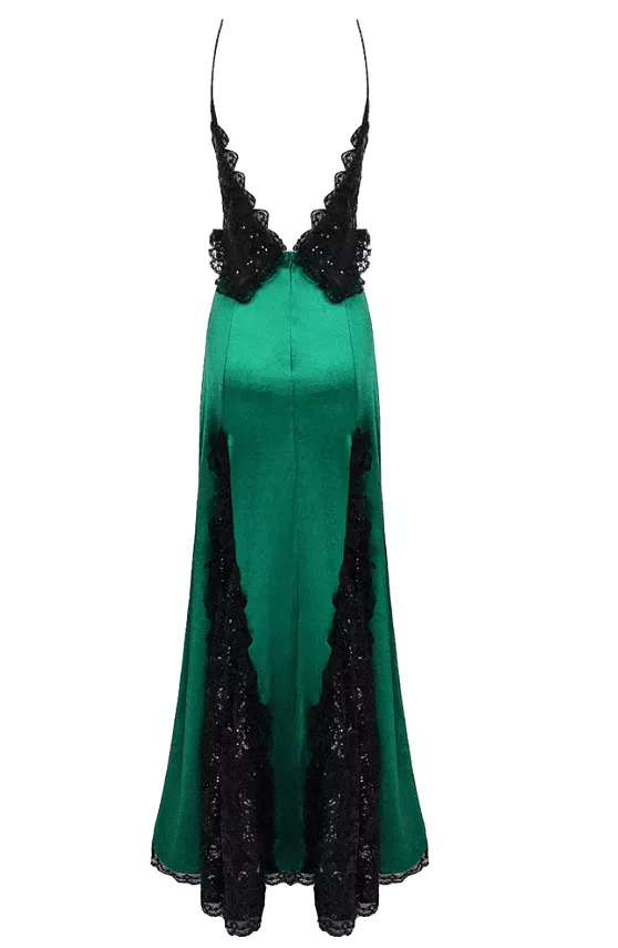 Dian Green Maxi Dress