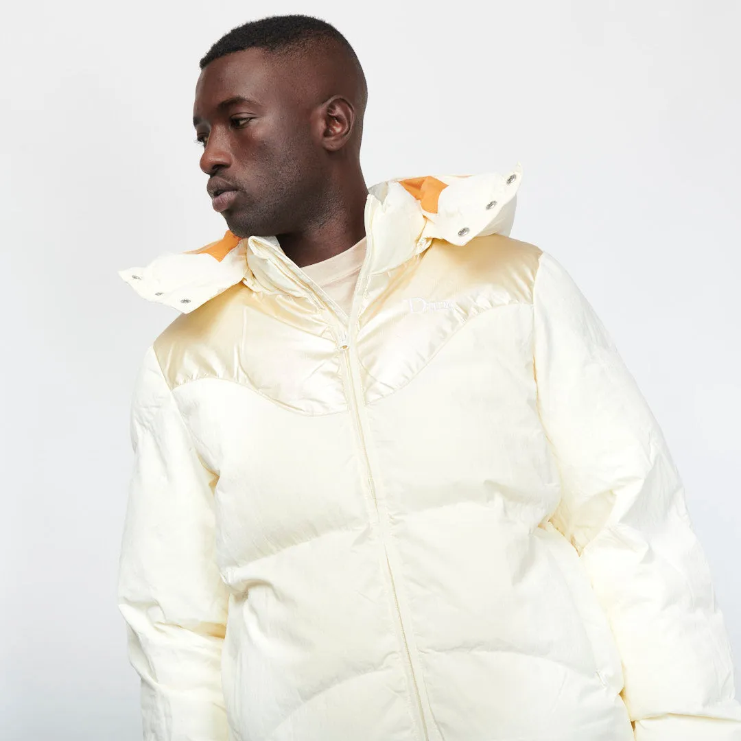 Dime - Contrast Puffer Jacket (Off White)