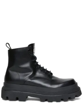 Dolce&Gabbana   Leather combat boots 