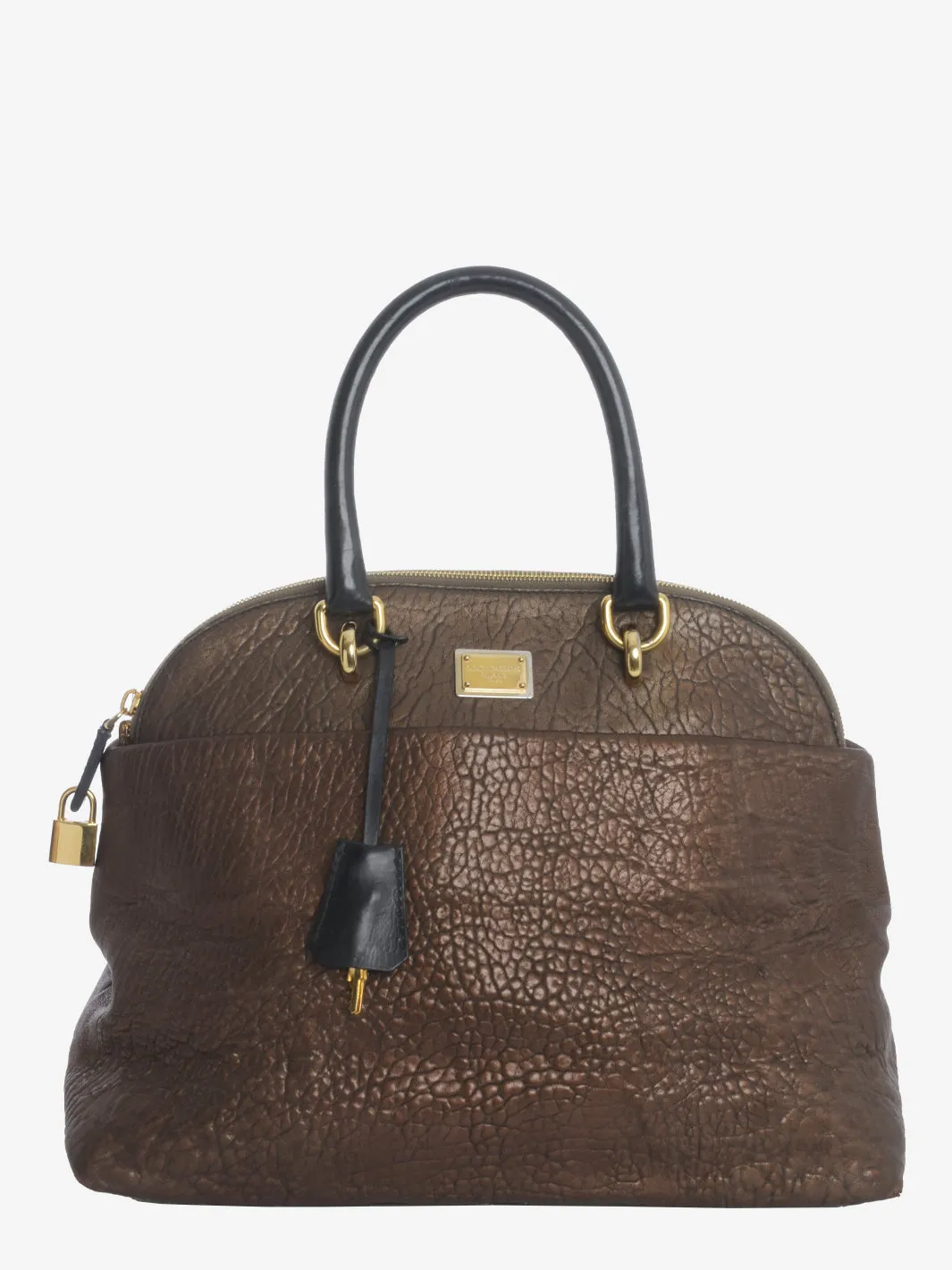 Dolce&Gabbana Wrinkled Leather Handbag