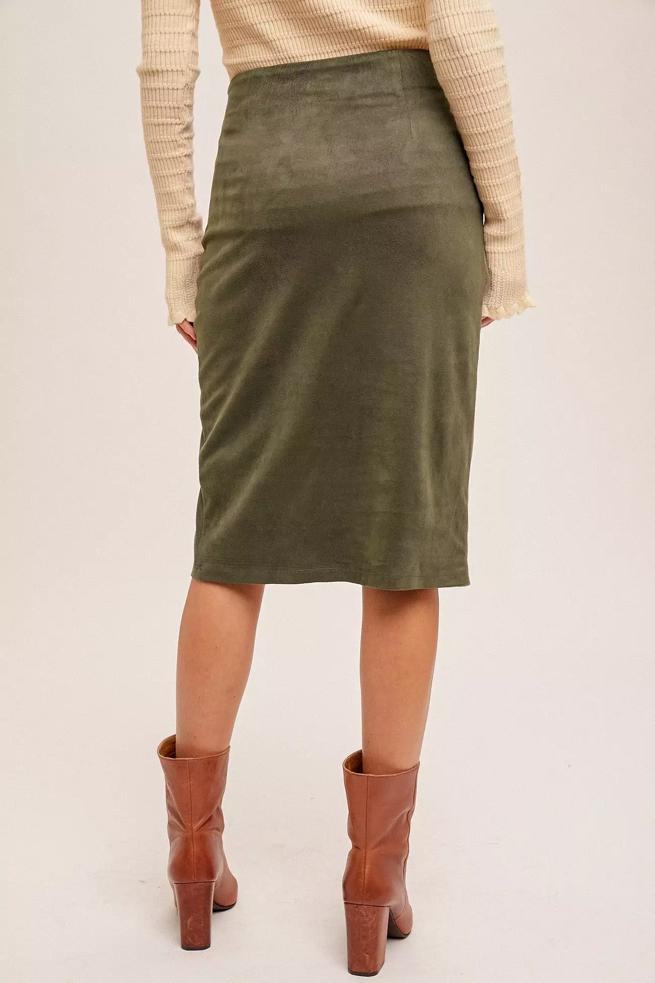 Don’t Get it Twisted Fall Midi Skirt